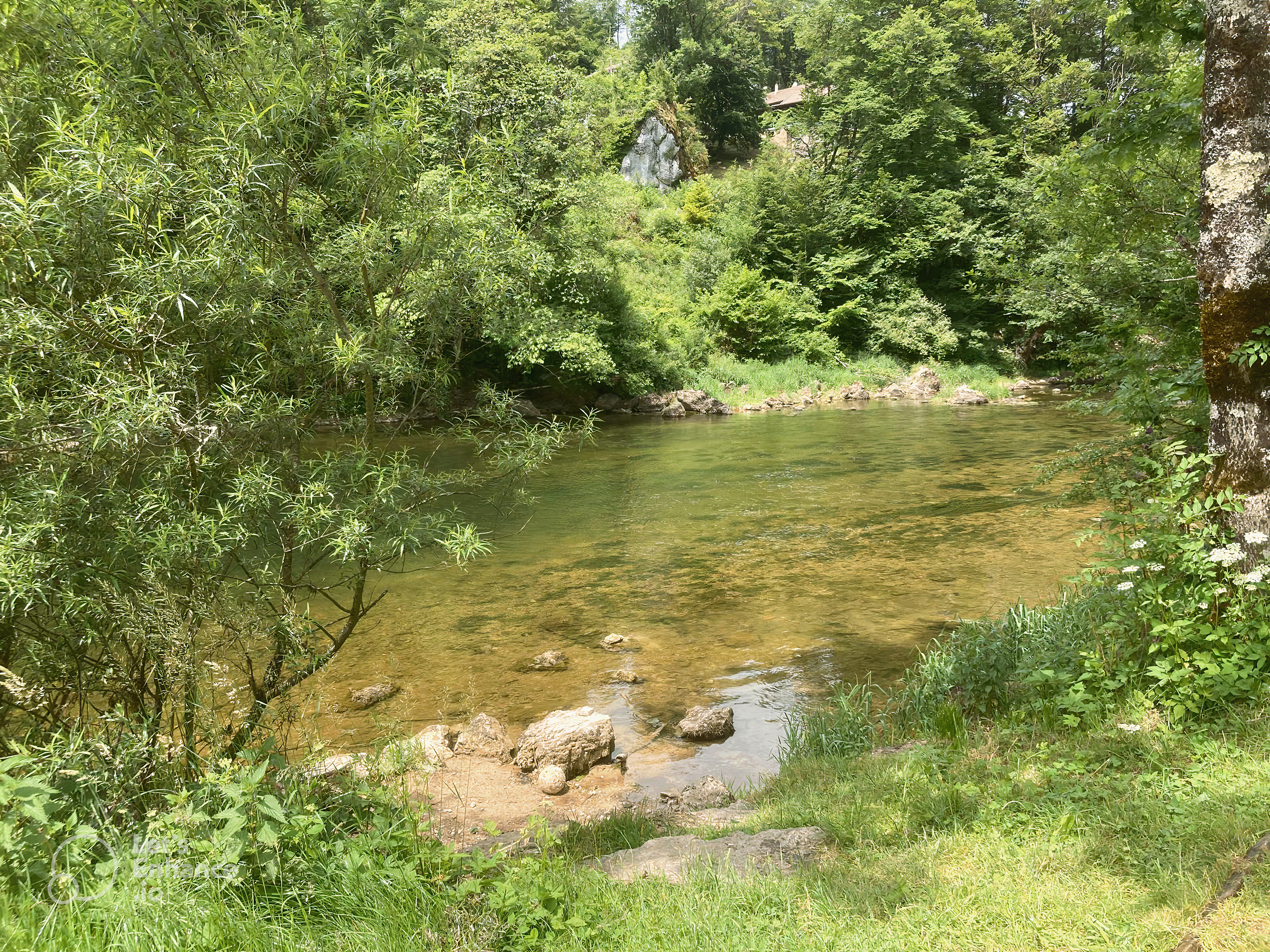 Vue du camping
